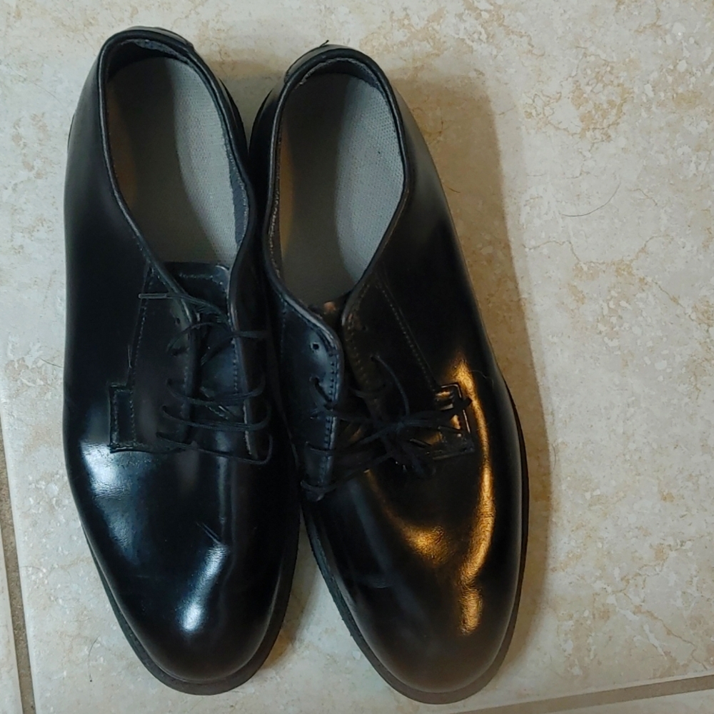 Bates Black Military dress shoes